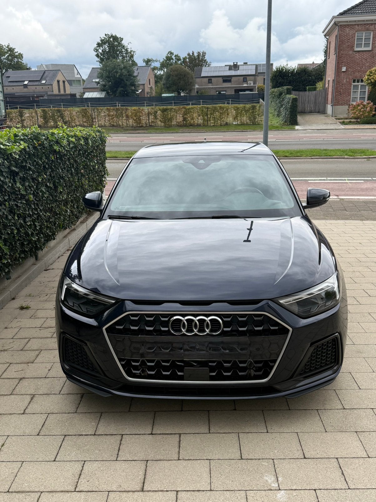 Audi A1 Sportback, Auto's, Automaat, A1, Zwart, Blauw