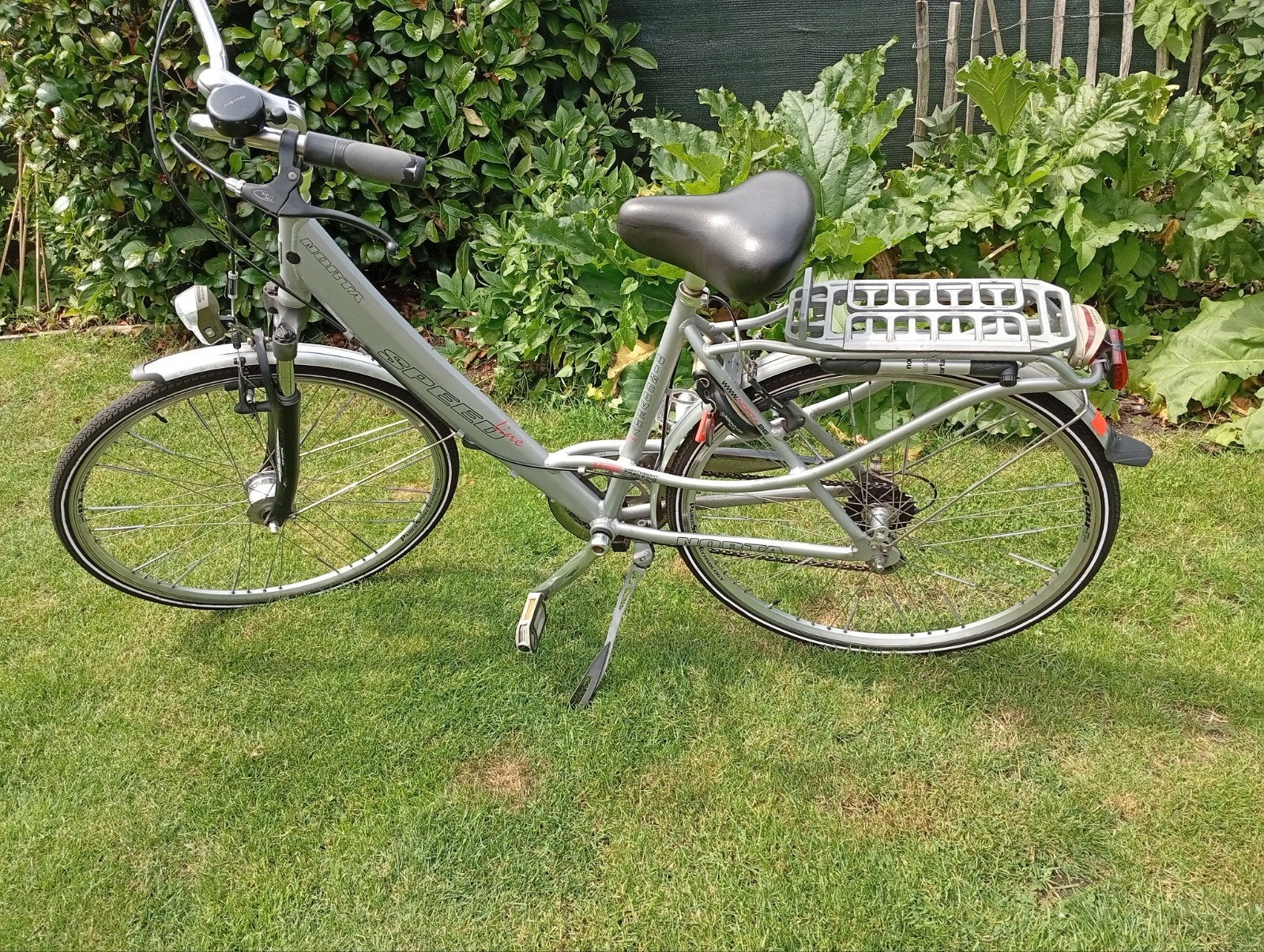 Norta damesfiets, Ophalen