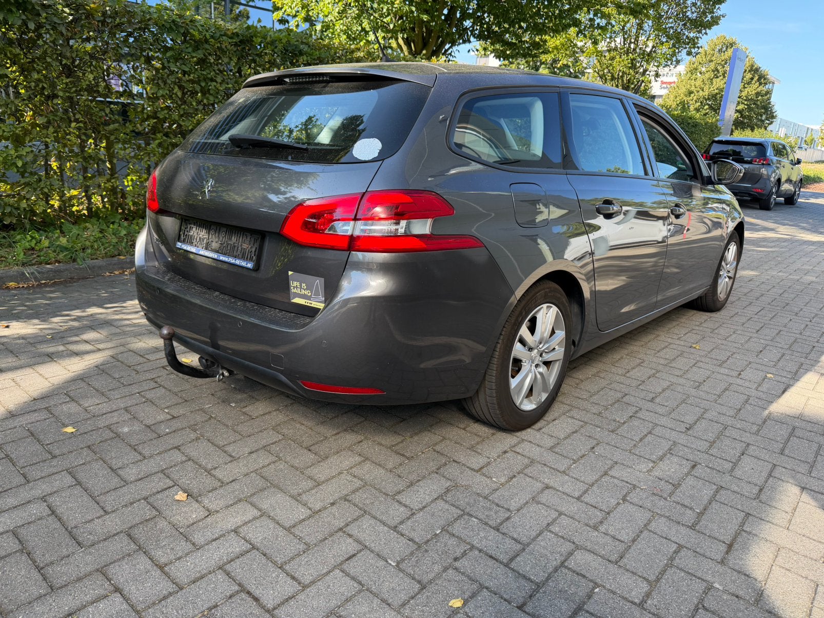 Peugeot 308 SW / 1.2 Benzine Euro 6 / 127.000 km, Argent ou Gris, Achat, Entreprise, Boîte manuelle