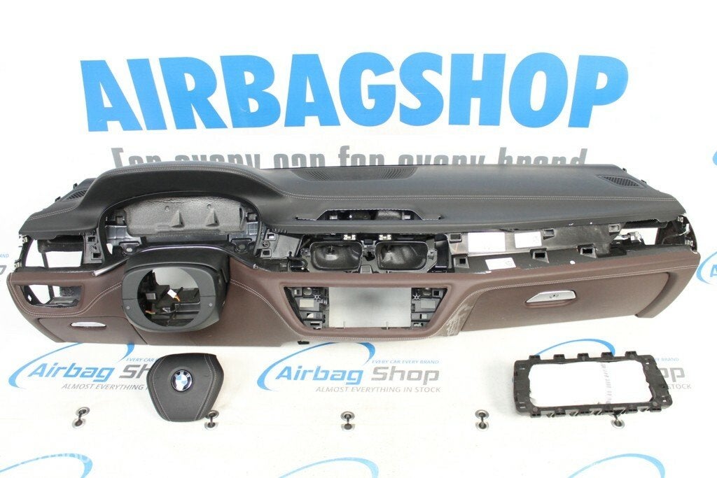 Airbag kit Tableau de bord brun HUD BMW 7 G11 G12, Auto-onderdelen, Dashboard en Schakelaars, Gebruikt, Ophalen of Verzenden
