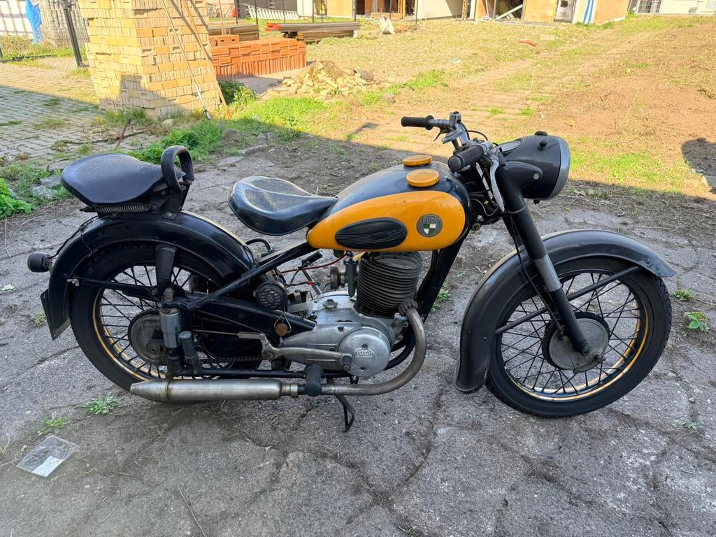 Puch 250TF 1951, Ophalen, Gebruikt