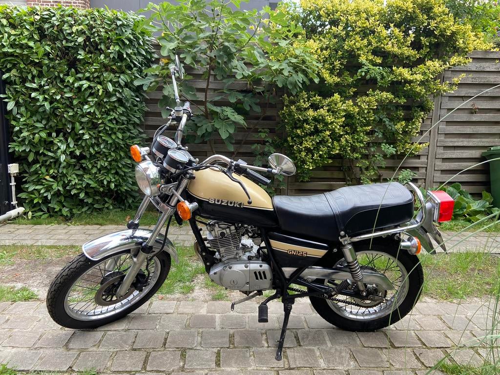 Suzuki GN125 te koop, Chopper, Gebruikt, Particulier, 125 cc