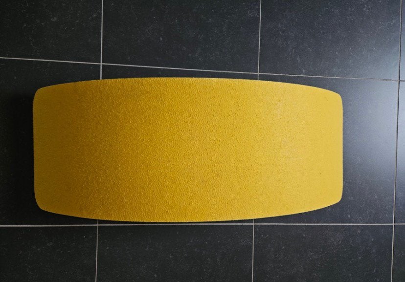 Originele Wobbel met geel/mosterdgeel vilt, Kinderen en Baby's, Ophalen, Gebruikt