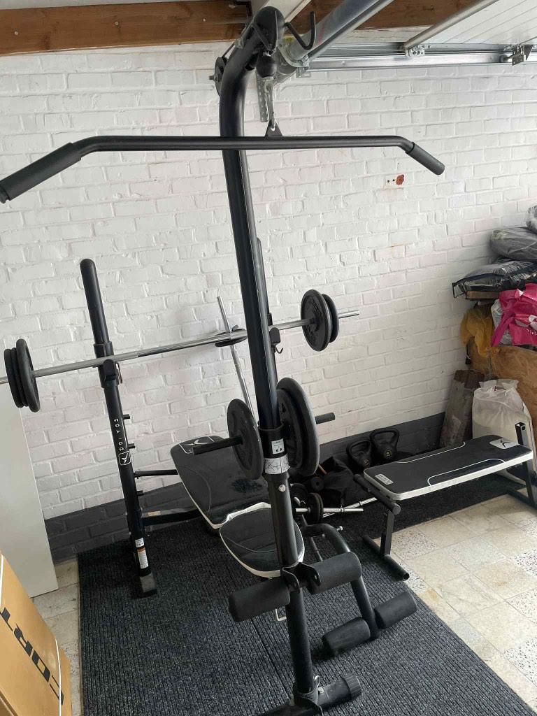 Fitness toestel, Sport en Fitness, Fitnessmaterialen, Ophalen, Zo goed als nieuw, Benen, Fitnessbank