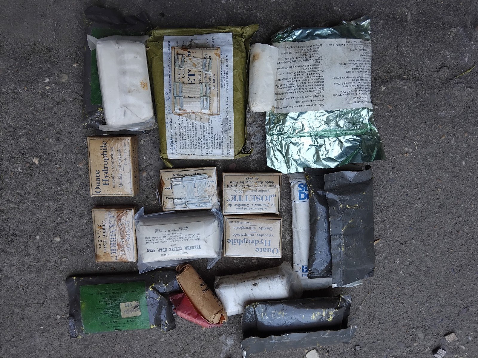 militaire bandages, Computers en Software, Harde schijven, Ophalen