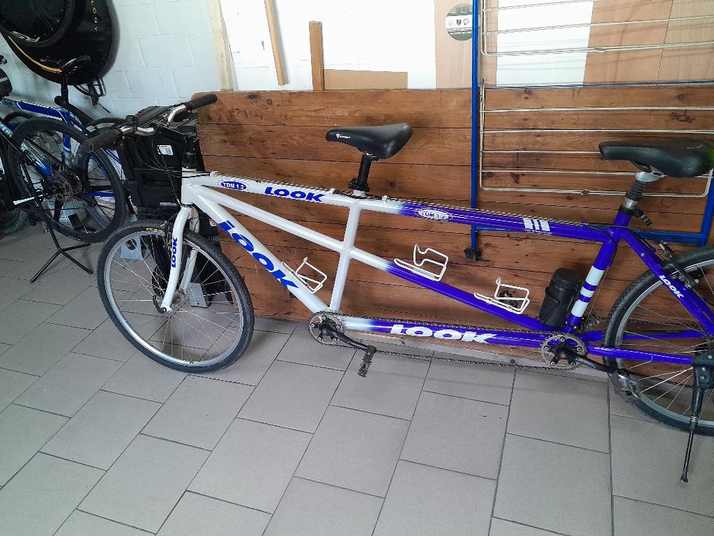 tandem merk  LOOK, Fietsen en Brommers, Ophalen, Gebruikt, Velgrem, Look