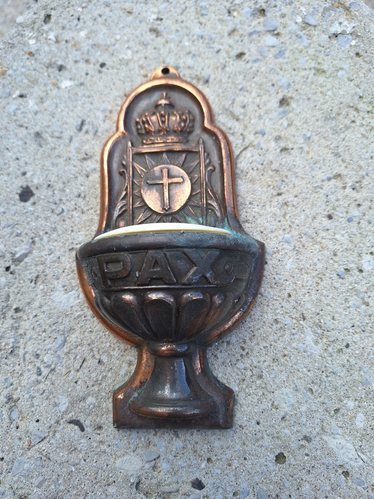 Baril d'eau bénite, Collections, Religion, Enlèvement ou Envoi, Utilisé, Autres types, Christianisme | Catholique