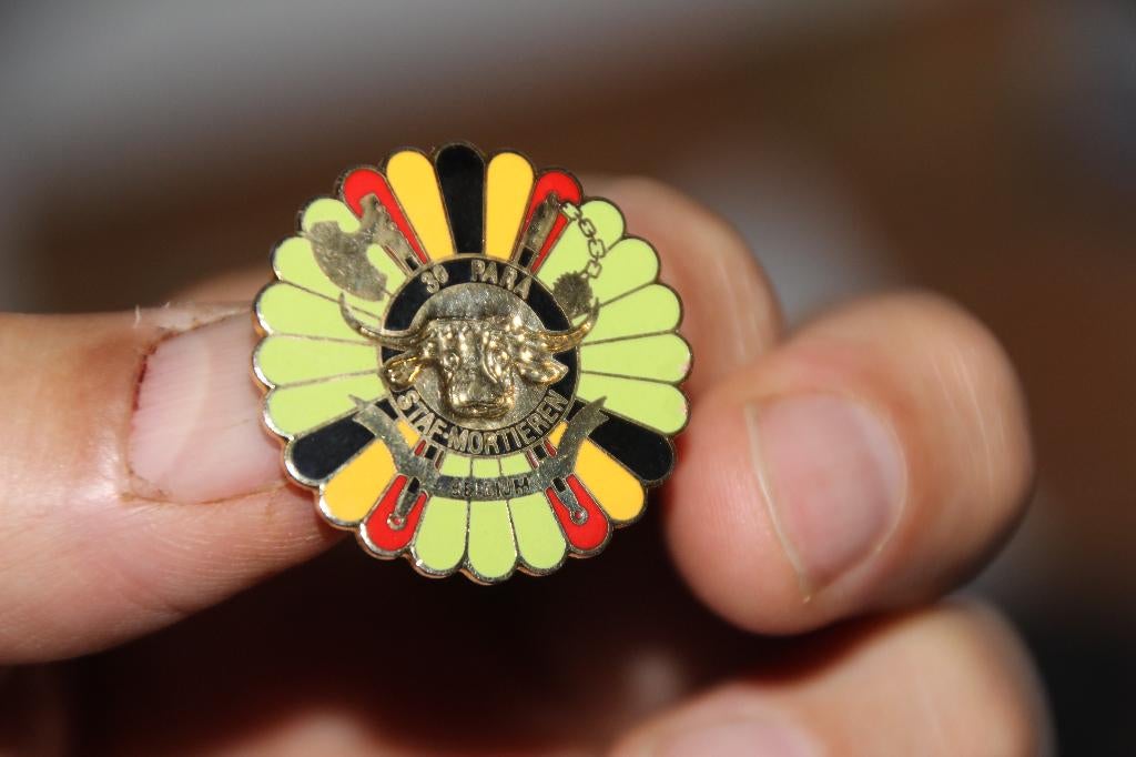 ABL rare Insigne 3e Para - Staff Mortieren, Envoi, Armée de terre, Emblème ou Badge