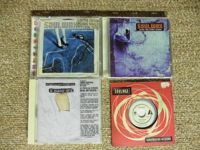 Soulwax cd Collectie (Pakketprijs), Enlèvement ou Envoi, Comme neuf, Rock, Album