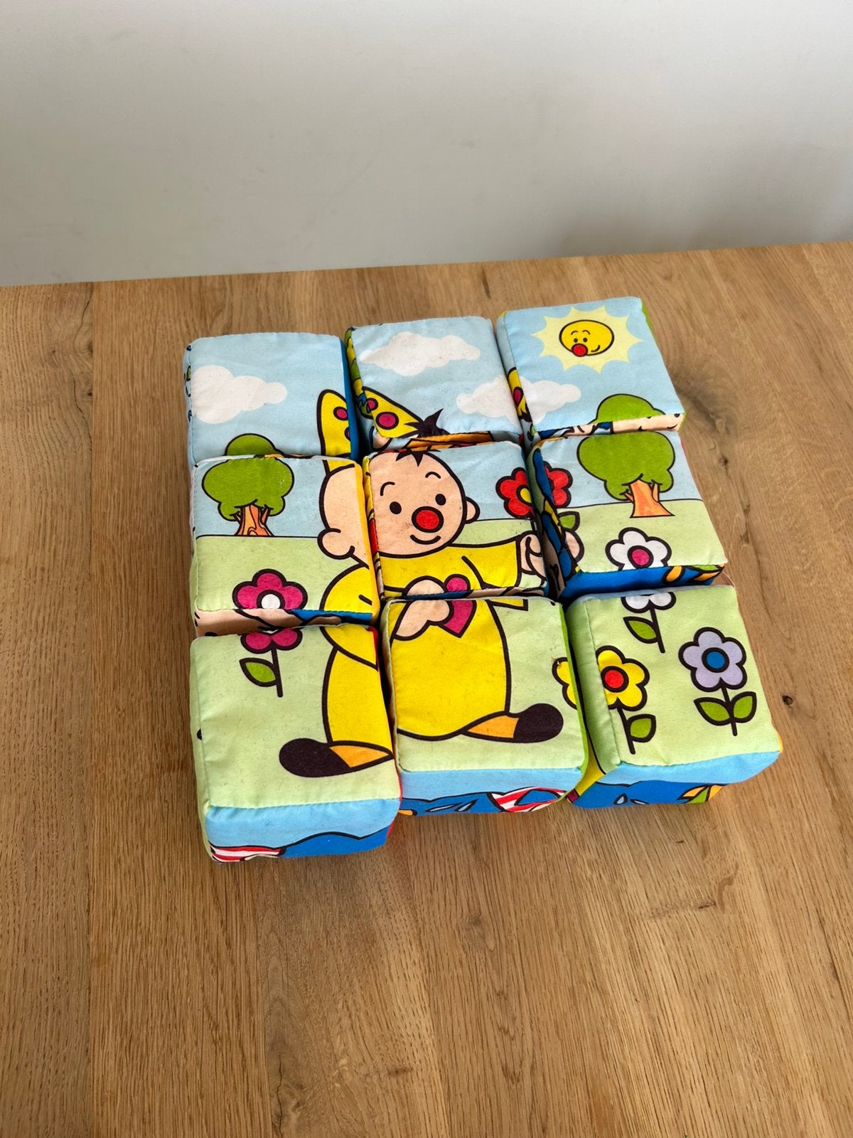 Bumba zachte puzzel blokken, Kinderen en Baby's, Ophalen, Zo goed als nieuw