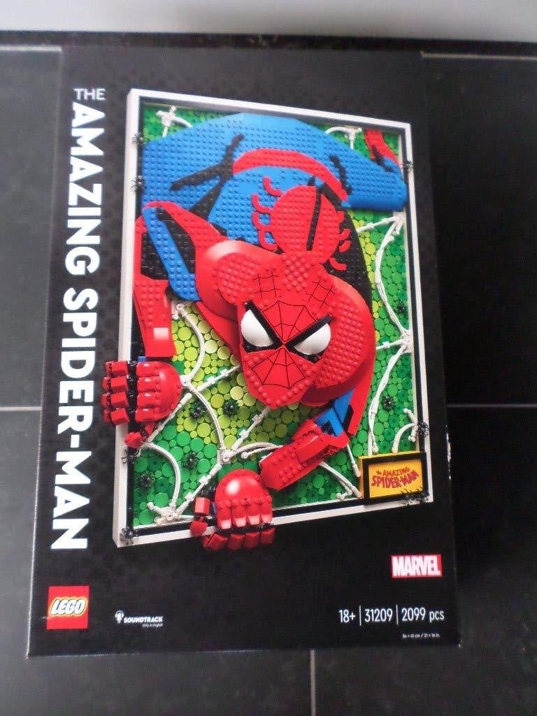 Lego Art 31209 The Amazing Spider-Man, Enlèvement ou Envoi, Neuf, Ensemble complet, Lego