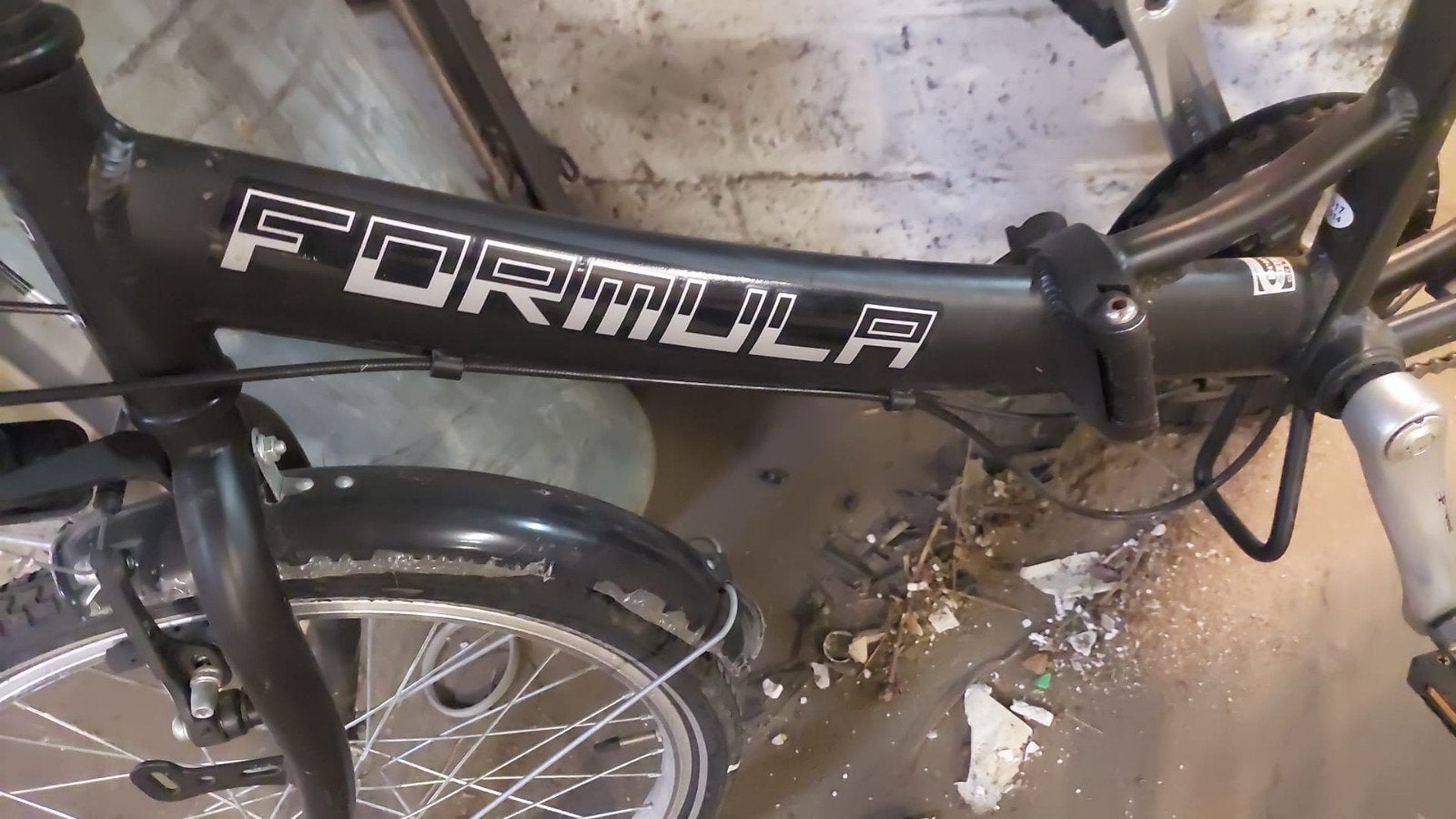 Plooifiets, Ophalen