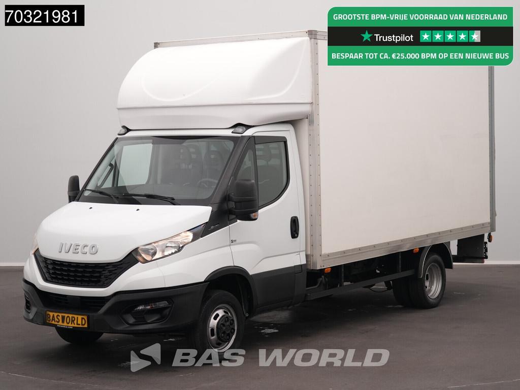 Iveco Daily 35C14 D'Hollandia Laadklep Dubbellucht Bakwagen, Auto's, Bestelwagens en Lichte vracht, 100 kW, Stof, Gebruikt, Euro 6