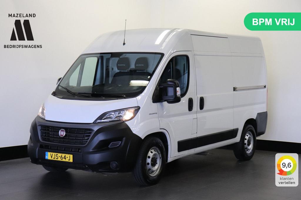 Fiat Ducato 2.3 MultiJet 140PK Automaat 2x schuifdeur L2H2 E, Auto's, Wit, Parkeersensor, Bedrijf, 274 g/km