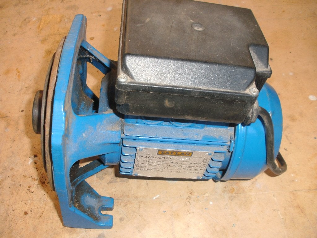 motor Tallas waterpomp, Jardin & Terrasse, Pompes à eau, Enlèvement, Utilisé, Électrique, Pompe d'appoint