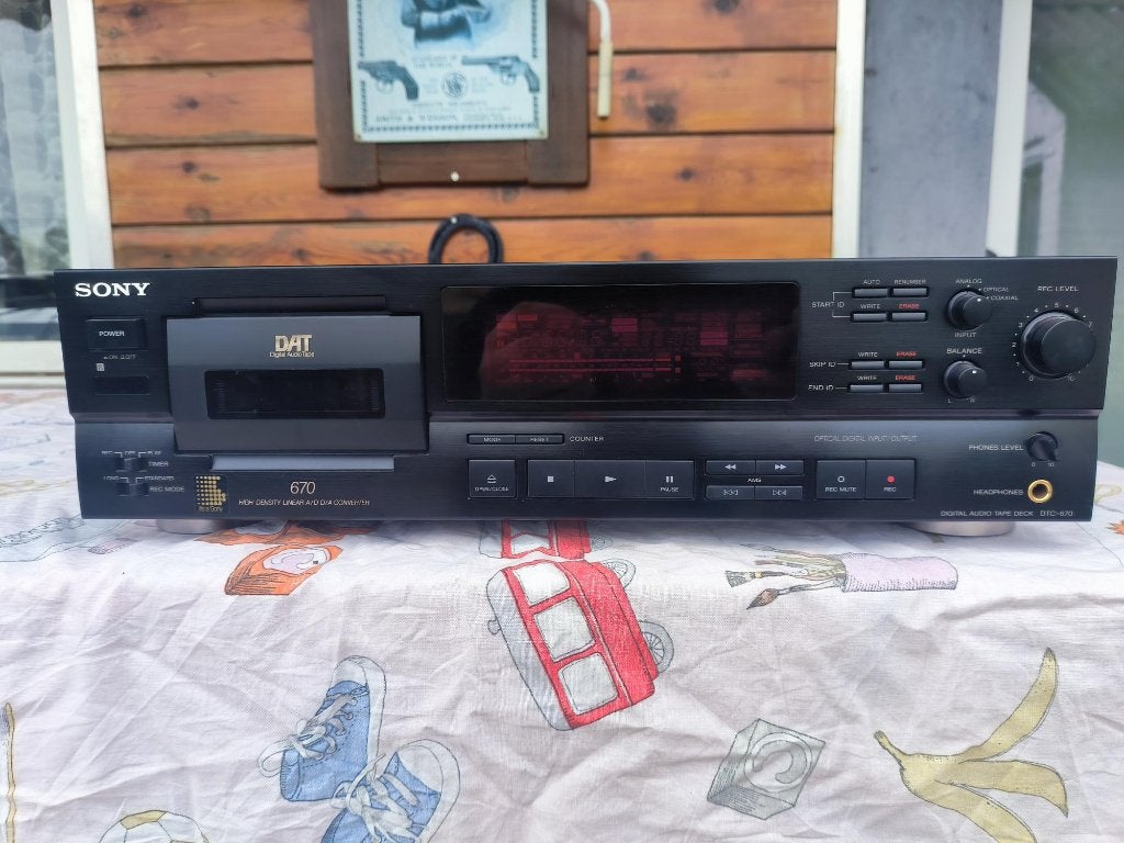 SONY-DTC 670ET690 centrale luidspreker+recorder SONY TC377, Audio, Tv en Foto, Ophalen