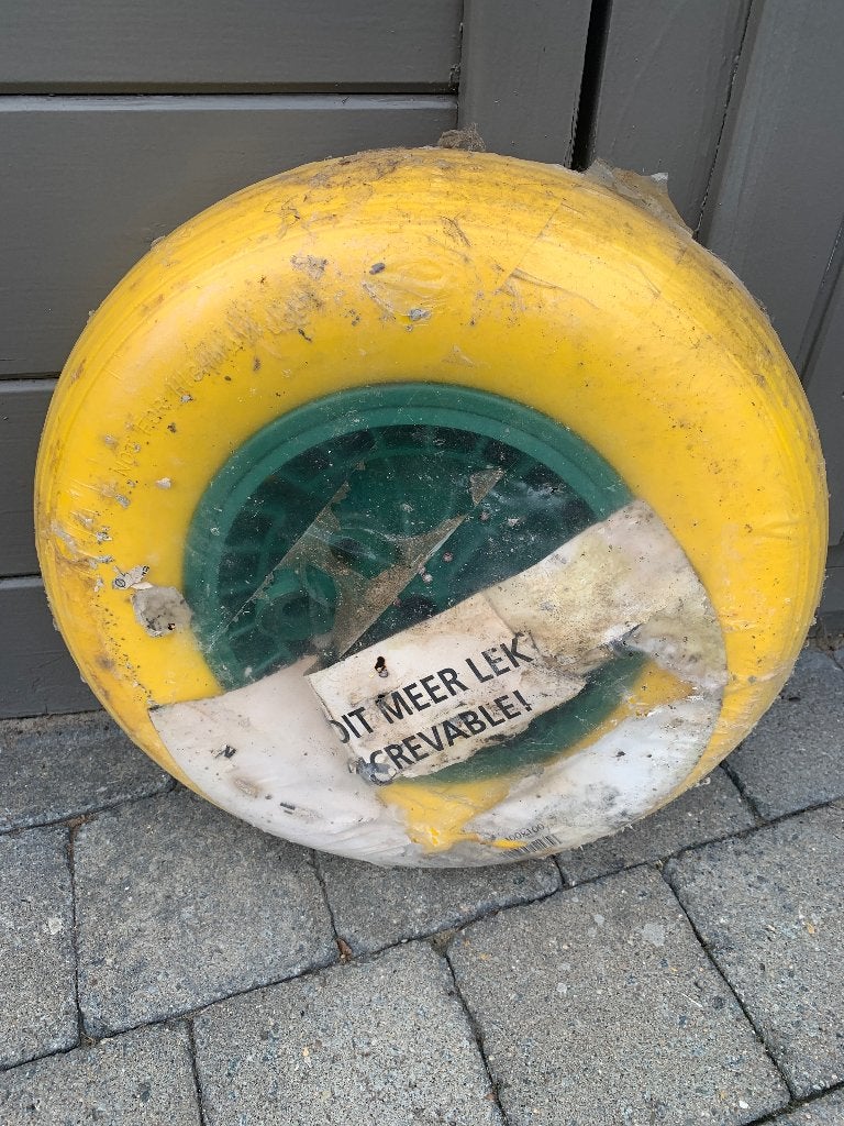 geel, lekvrij kruiwagenwiel, Jardin & Terrasse, Brouettes, Enlèvement ou Envoi, Neuf