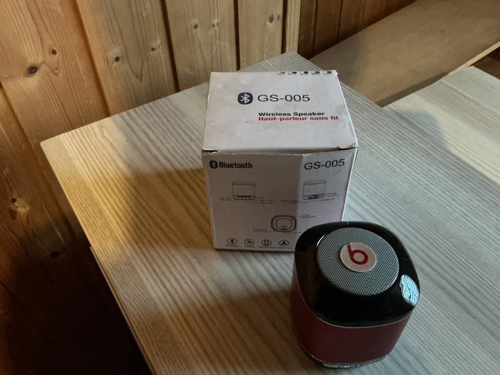 Haut-parleur Bluetooth compact Beats GS-005, Enlèvement, Beats, Bluetooth