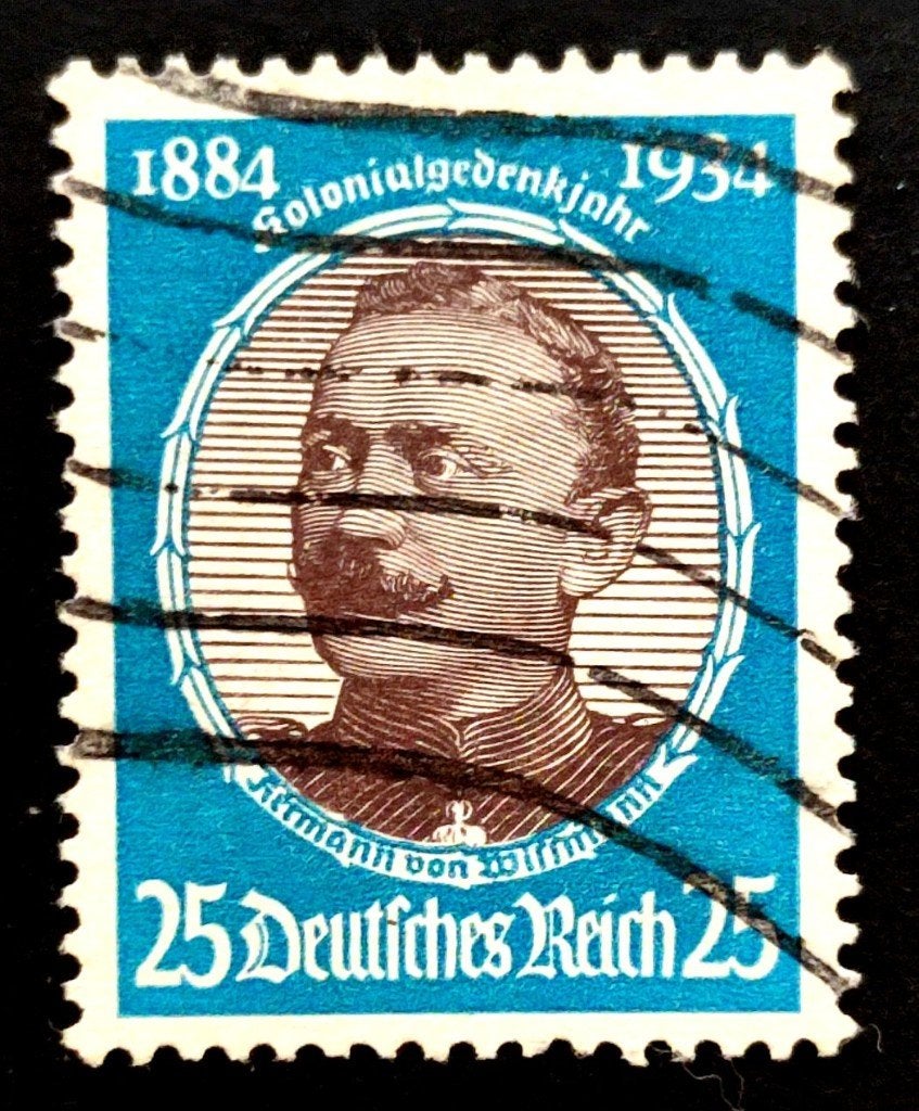 Deutsches Reich: Deutsche Entdecker 1934, Postzegels en Munten, Ophalen of Verzenden, Overige periodes, Gestempeld
