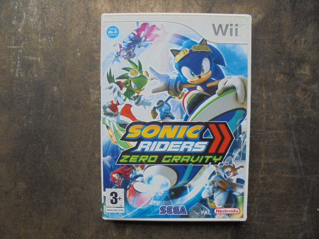 Sonic Riders Zero Gravity voor Wii (zie foto's), Avontuur en Actie, Gebruikt, 1 speler, Ophalen of Verzenden