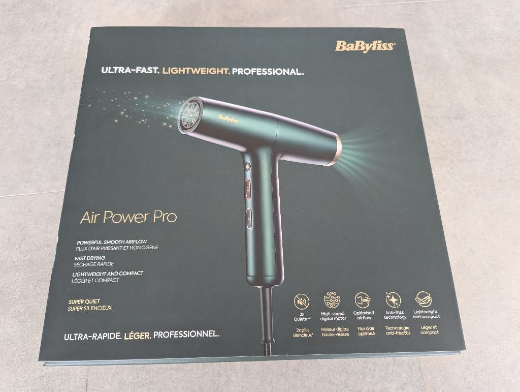 BaByliss Air Power Pro Haardroger, Ophalen, Nieuw, Haarverzorging