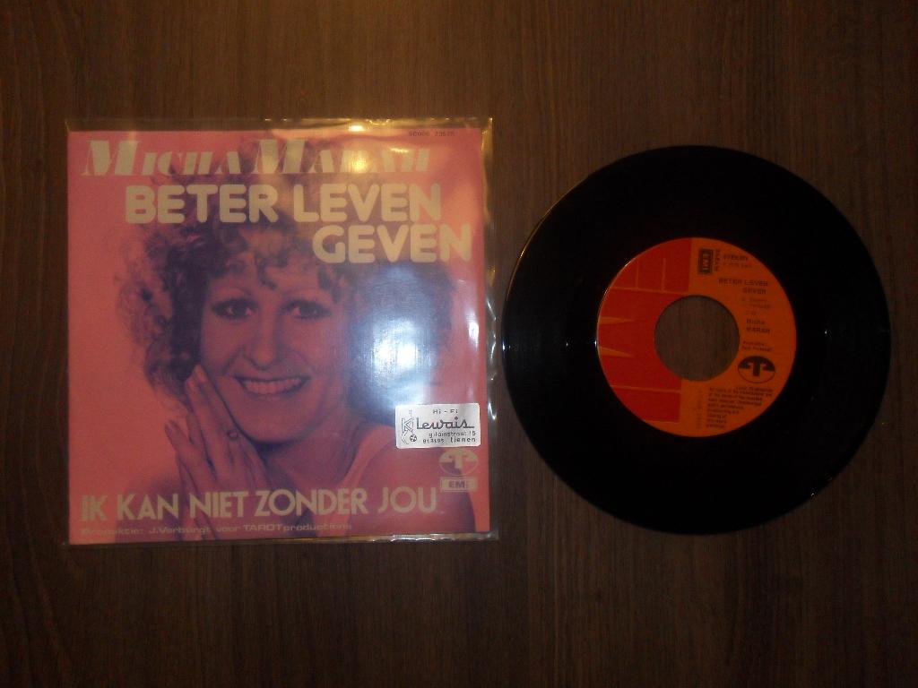 Micha Marah - Beter leven geven, Ophalen of Verzenden, Gebruikt, 7 inch, Levenslied of Smartlap