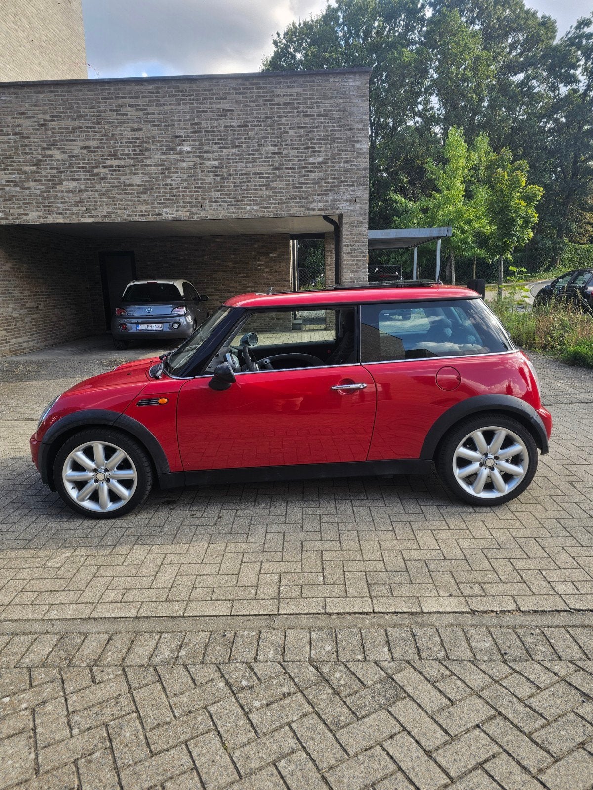 mini cooper one bj 2003 km 130000 zomenemen, Auto's, 4 zetels, Zwart, Handgeschakeld, Particulier
