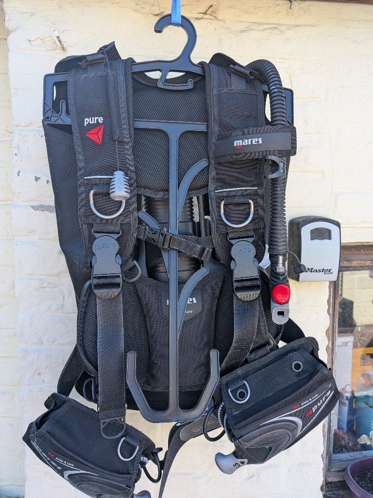 gilet stabilisateur de plongée (aile ), Watersport en Boten, Ophalen, Zo goed als nieuw, Trimvest of Wing