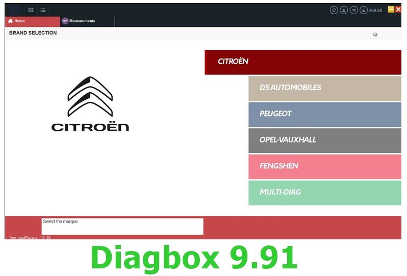LEXIA 3 PSA PP2000 + DIAGBOX 1998-2025 | Diagnostic Laptop, Enlèvement ou Envoi, Comme neuf