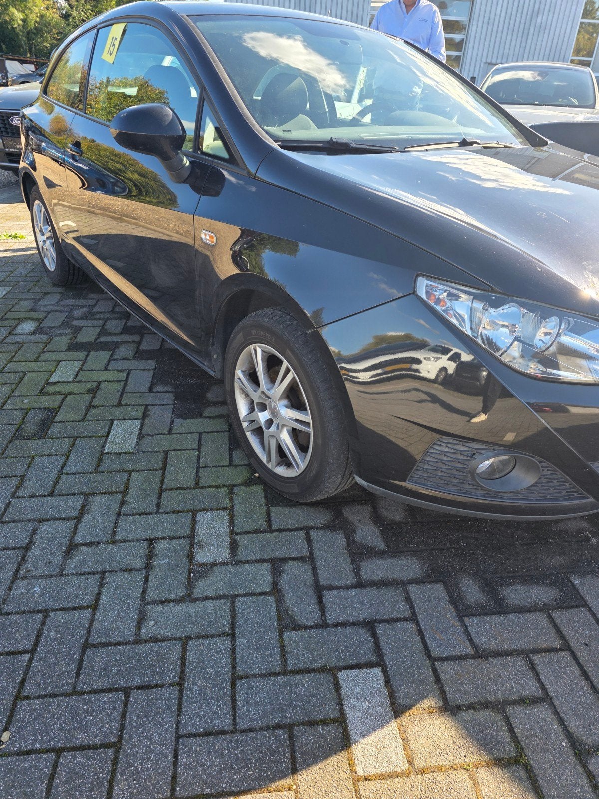 SEAT IBIZA  14 TDI *1770000LM* AIRCO 1650€, Auto's, Dealer onderhouden, Stof, Zwart, 59 kW