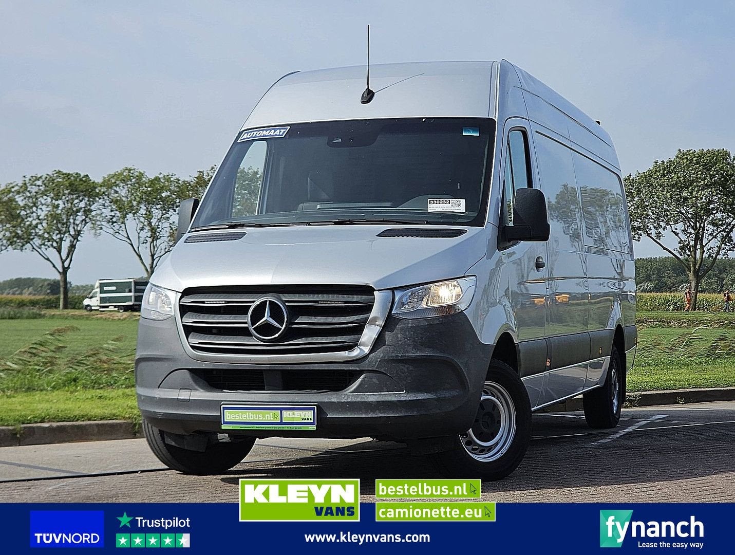 Mercedes-Benz SPRINTER 319 L3H2 V6 3.0Ltr Maxi!, Argent ou Gris, Achat, Entreprise, Mercedes-Benz