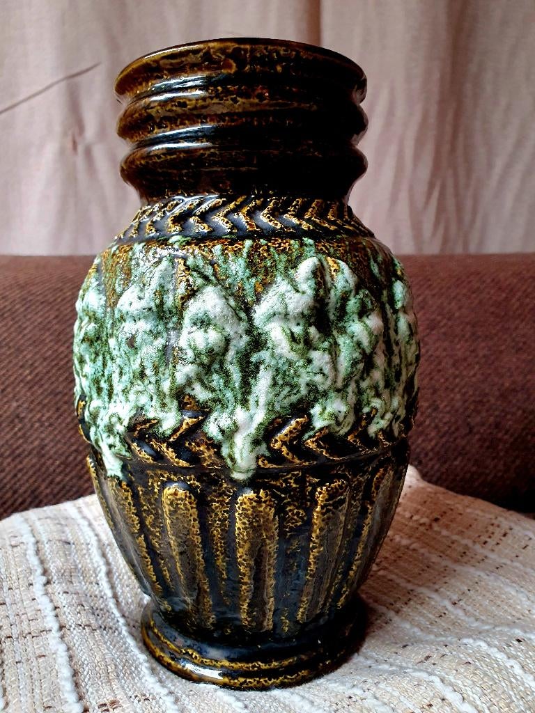 beautiful vintage FAT lava VASE / West Germany / retro, Antiek en Kunst, Antiek | Vazen, Ophalen