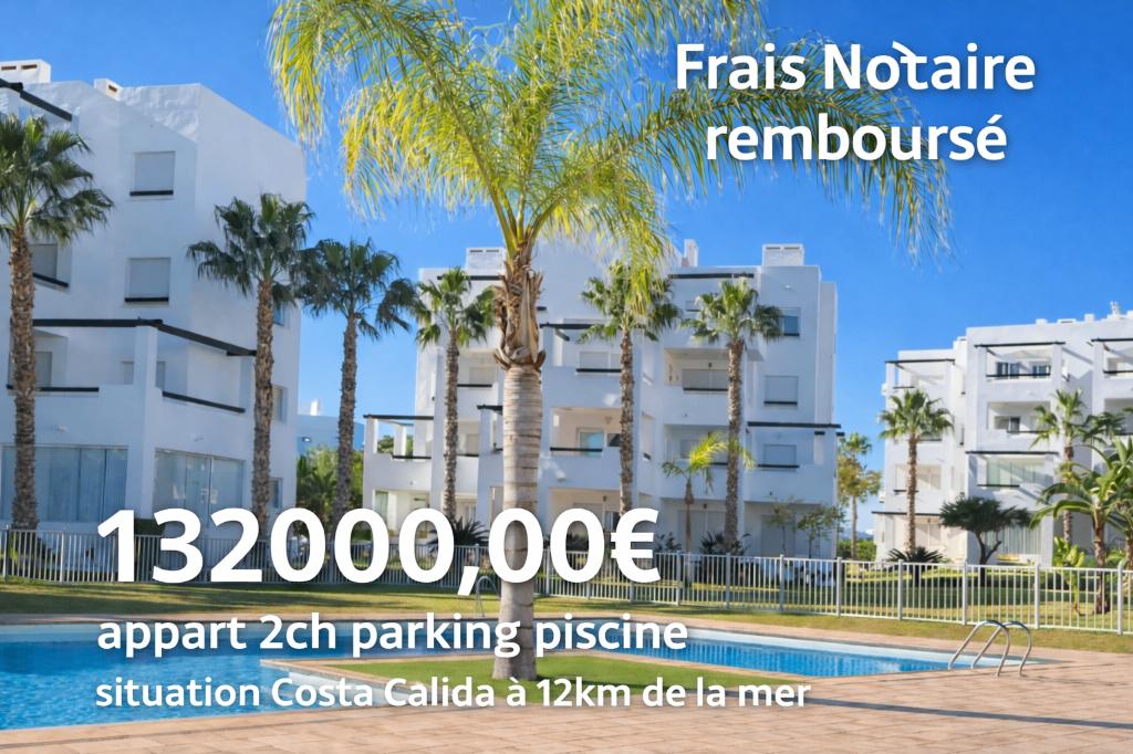 appartement pas cher a vendre en espagne, Immo, Étranger, Village, 2 pièces, Appartement, Espagne