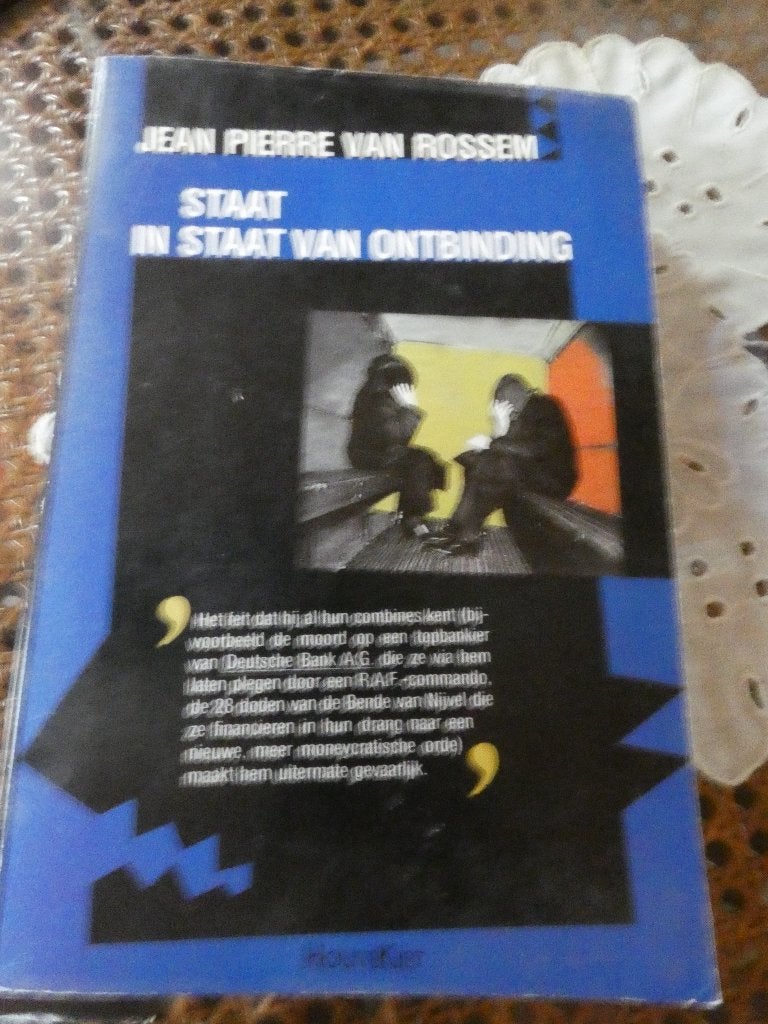 Staat in staat van ontbinding - Jean Pierre Van Rossem, Ophalen, Gelezen, Jean Pierre Van Rossem