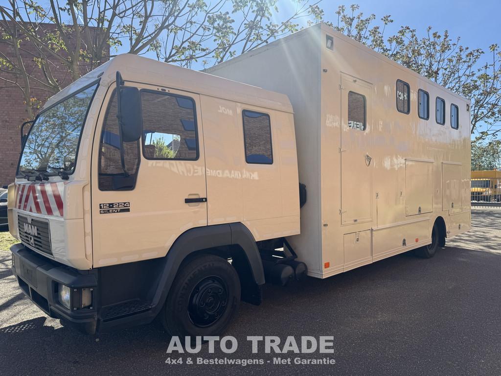 MAN LC | Paardenwagen | Dubbele Cabine | 6 zitplaatsen |, Autos, Camions, Euro 2, Achat, 6 portes, Entreprise