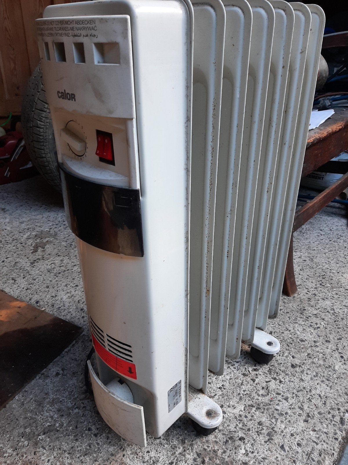 radiateur électrique, Ophalen, Gebruikt, Radiator