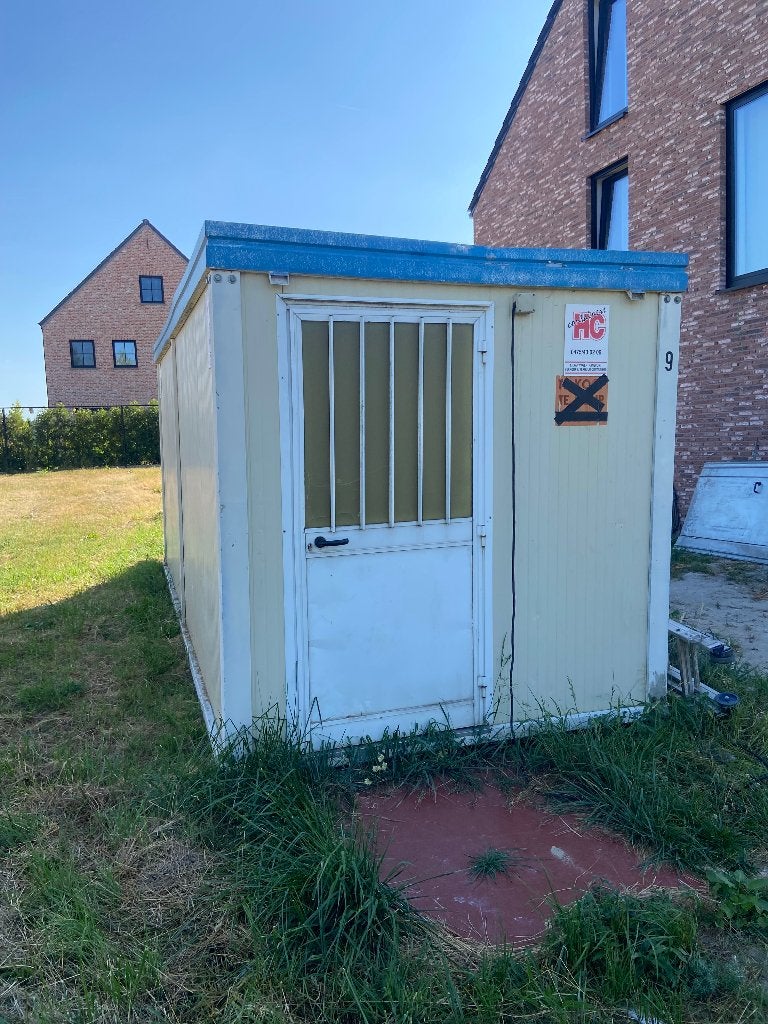 Werfkeet te koop – 2x6m – goede staat, Enlèvement, Utilisé