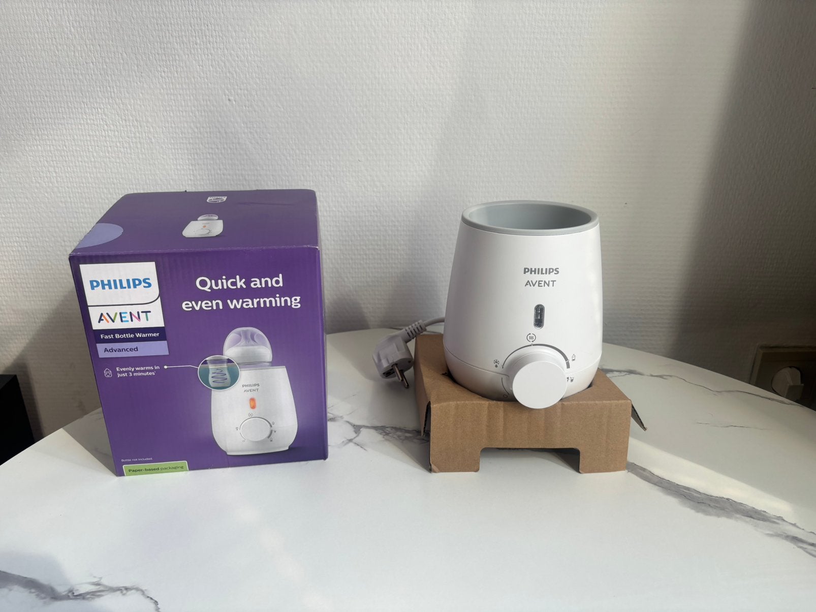 Chauffe-biberon Philips Avent Advanced, Enlèvement ou Envoi, Comme neuf, Biberon, Philips Avent