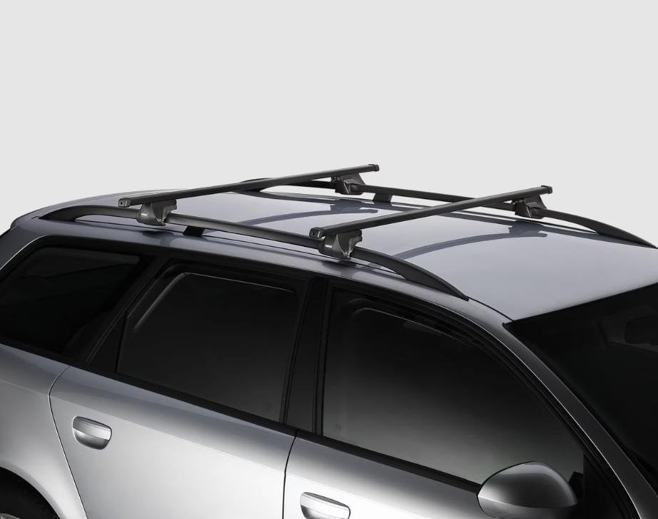 THULE DAKDRAGERS VOOR OPSTAANDE RAILS, Auto diversen, Dakdragers, Ophalen, Zo goed als nieuw