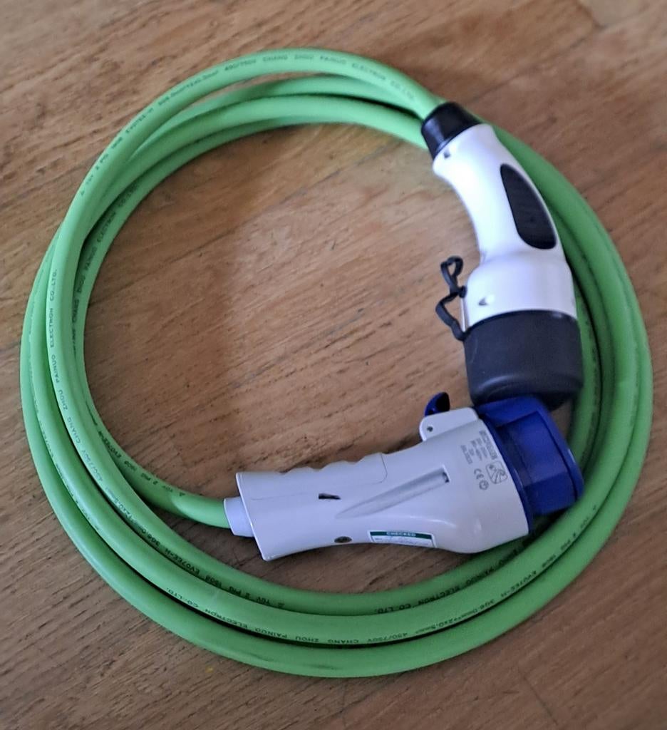 Laadkabel SCAME Type 3C voor Italië en Frankrijk, Ophalen of Verzenden, Nieuw, Laadkabel