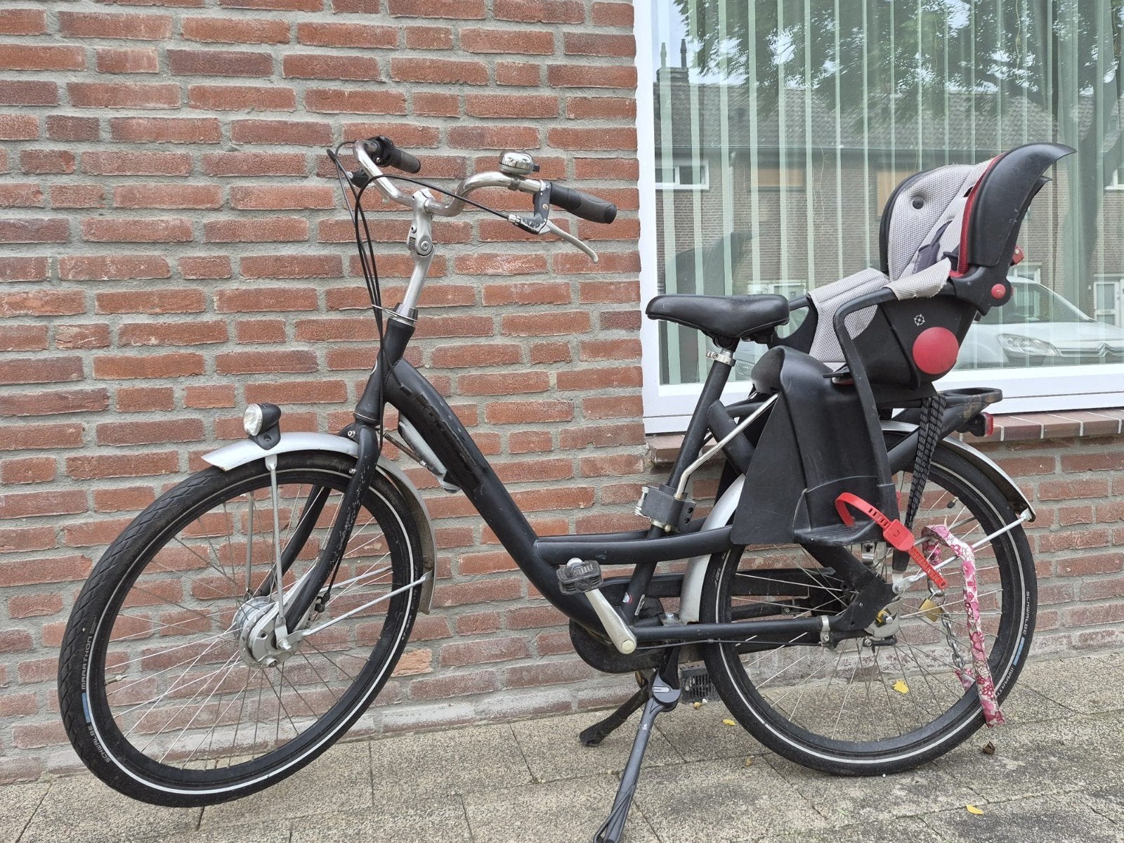 Damesfiets met kinderzitje, Fietsen en Brommers, Ophalen