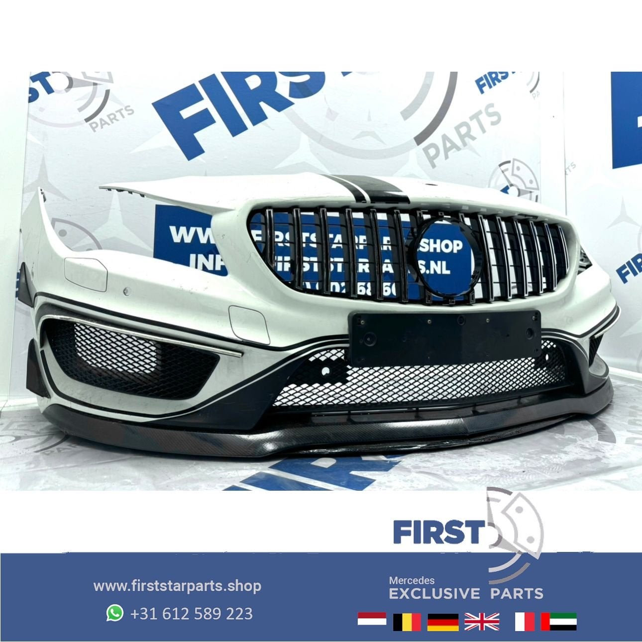 W117 X117 CLA PRE-Facelift AMG Voorbumper Compleet 2013-2019, Gebruikt, -, Voor, Ophalen of Verzenden