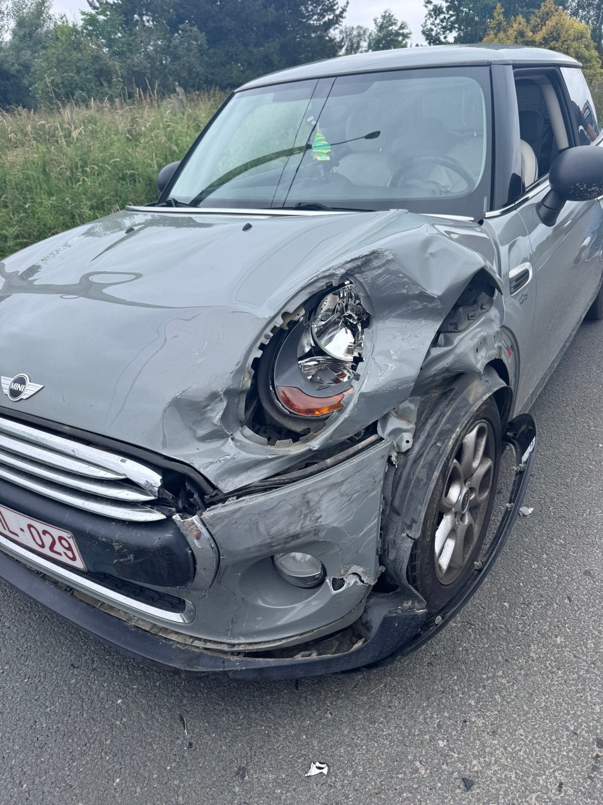 Mini cooper one 2014, Argent ou Gris, Boîte manuelle, Enlèvement, Mini