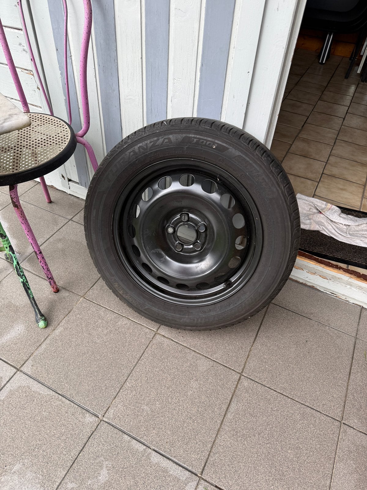 Roue avec jantes en tôle, Ophalen, Zo goed als nieuw
