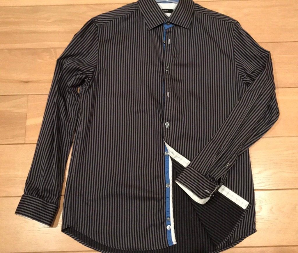 Chemise homme, Enlèvement, Gris