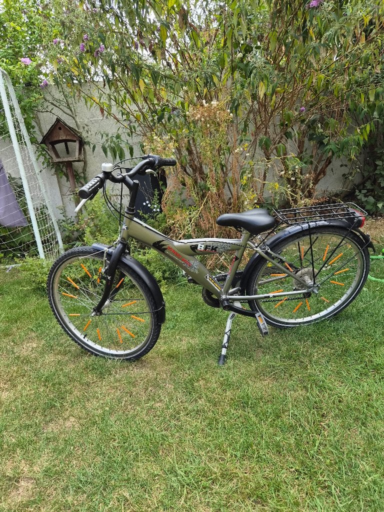 Jongensfiets 24 inch, Vélos & Vélomoteurs, Vélos | Garçons, 24 pouces, Frein à main, Enlèvement, Frein à disque