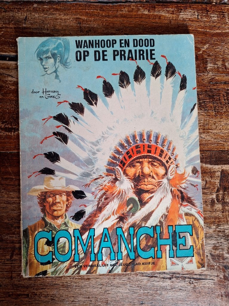 Comanche 2: wanhoop en dood op de prairie, Une BD, Enlèvement ou Envoi, Utilisé