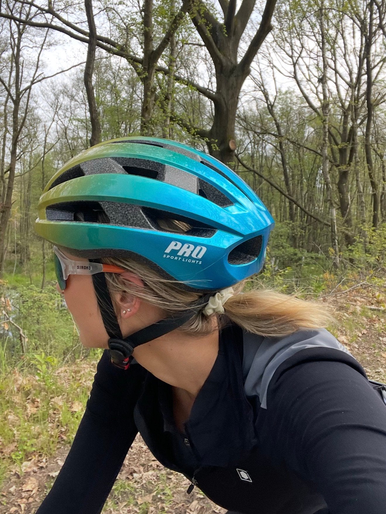 Fietshelm M pro sport lights, Ophalen, Zo goed als nieuw, M, Dame