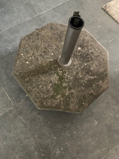 zware parasolvoet, Enlèvement, Utilisé, Base de parasol