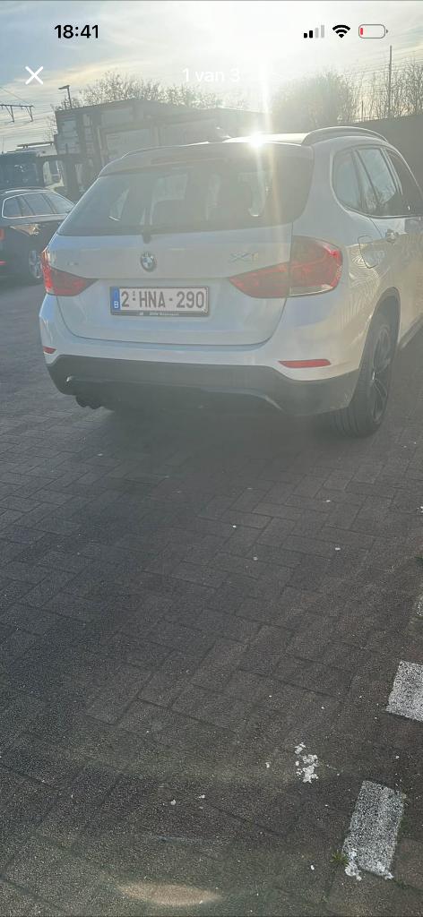 Bmw x1 sdrive 2.0, Auto's, BMW, X1, Monovolume, Wit, Leder